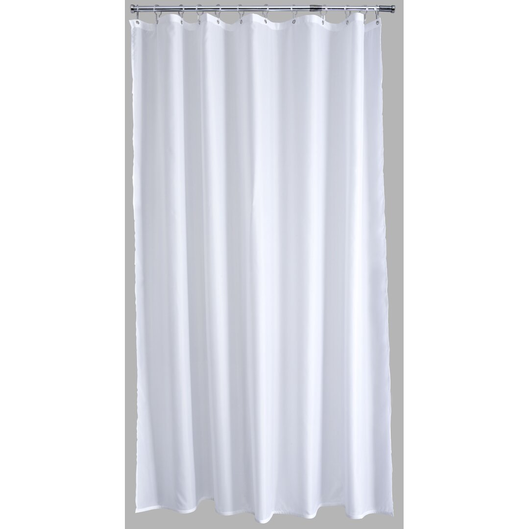 Shower Curtain blue,gray,white