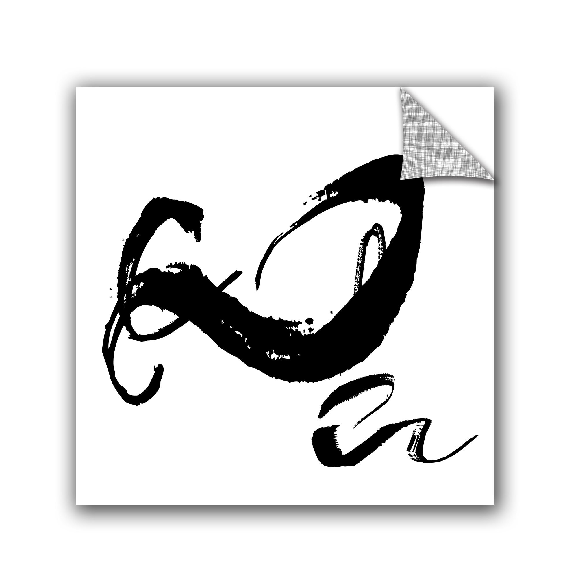 Wrought Studio Ink Abstract I Removable Wall Decal Wayfair