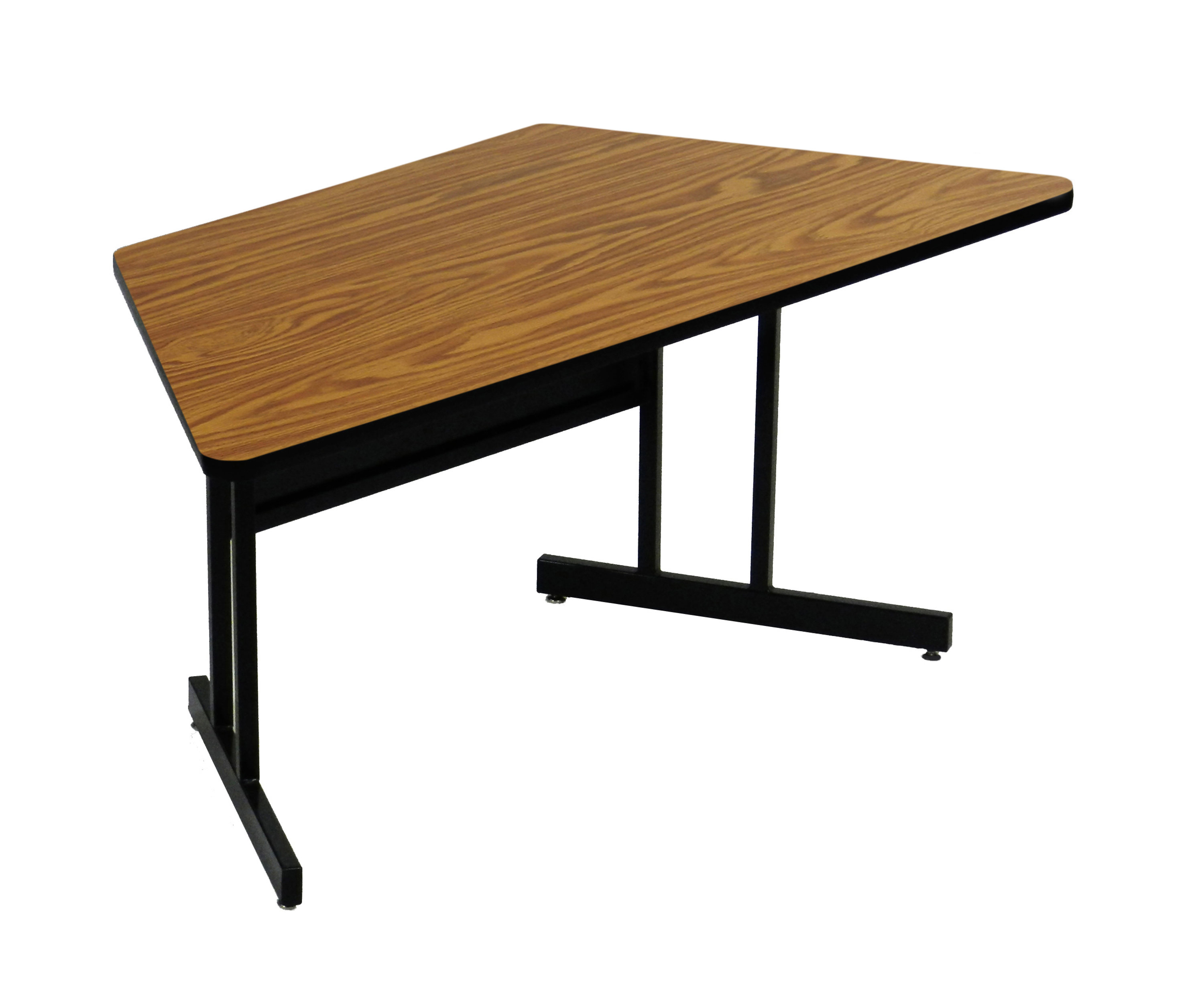 Correll, Inc. Adjustable Height Computer Table with Modesty Panel | Wayfair