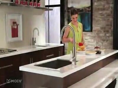 Moen STo Pull Down Single Handle Kitchen Faucet & Reviews | Wayfair