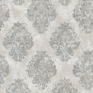 Latitude Run Kamdyn 10m x 53cm Textured Matte Wallpaper Roll | Wayfair