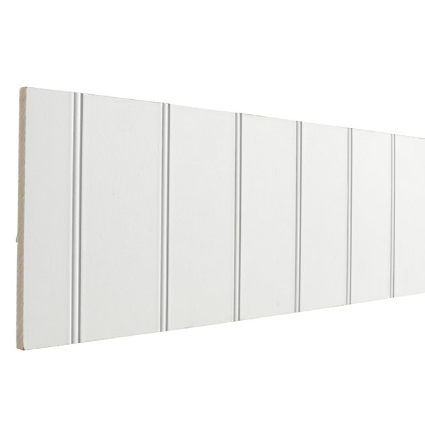 Ornamental Mouldings Shiplap and Beaded Reversible Primed 7.56