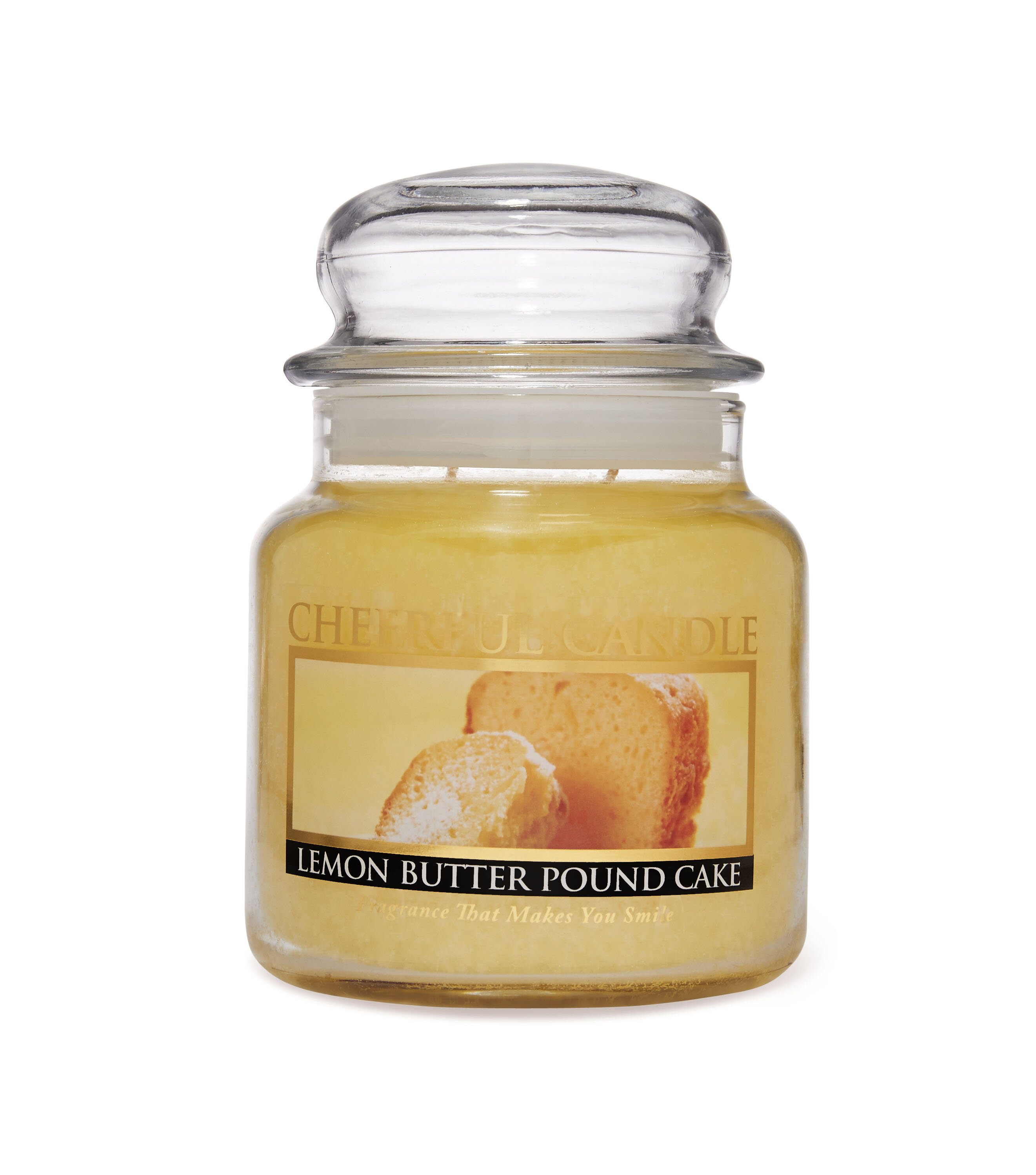 Mason Pantry Candle Jar Scented LEMON POUND CAKE Choose Your Size and Wax 