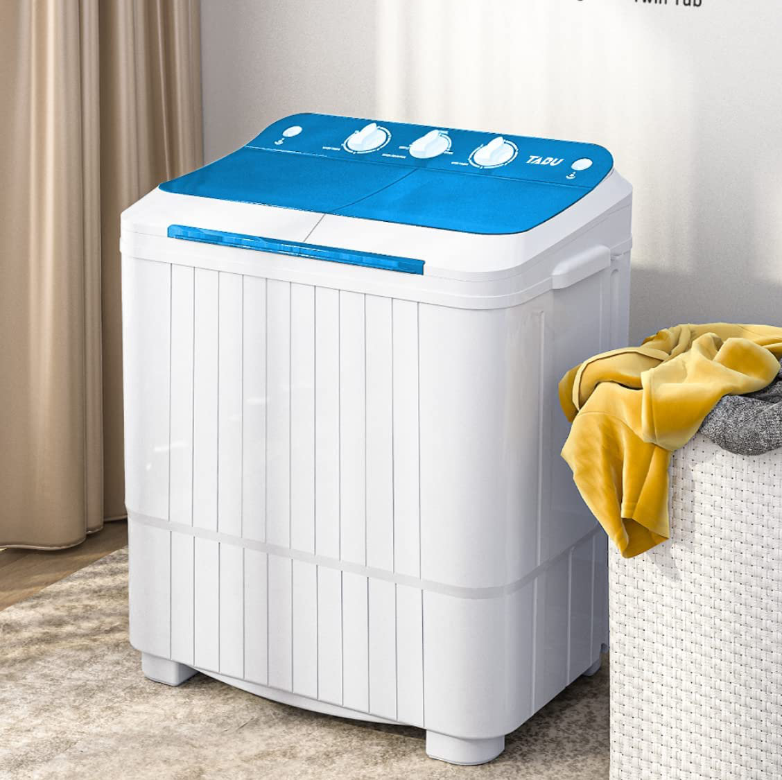 TABU 16.5 cu. ft. High Efficiency Portable Washer & Dryer Combo in