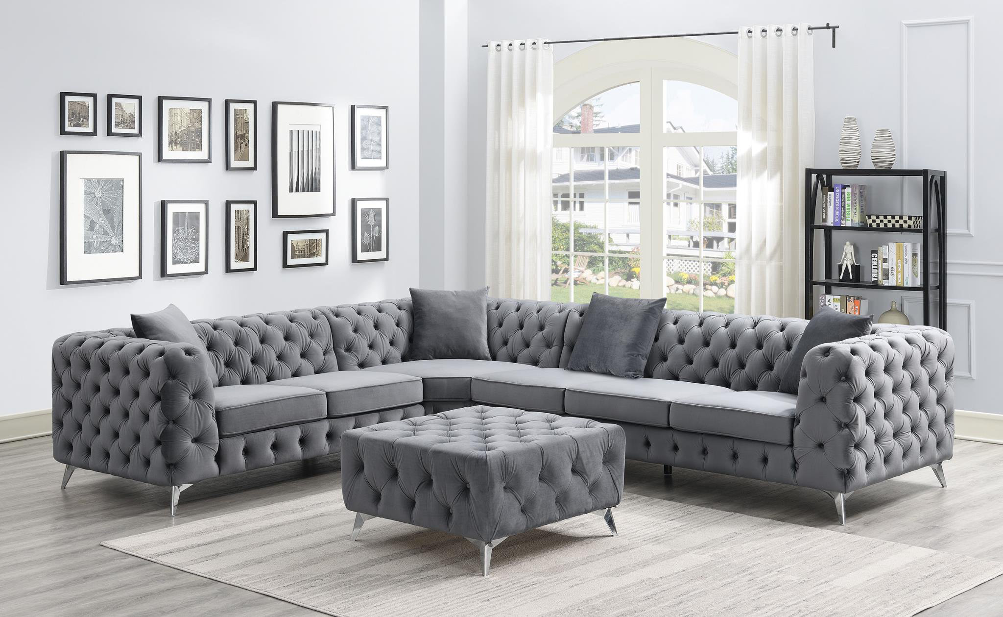 ESTETICA FURNITURE 3 Piece Upholstered Sectional Wayfair