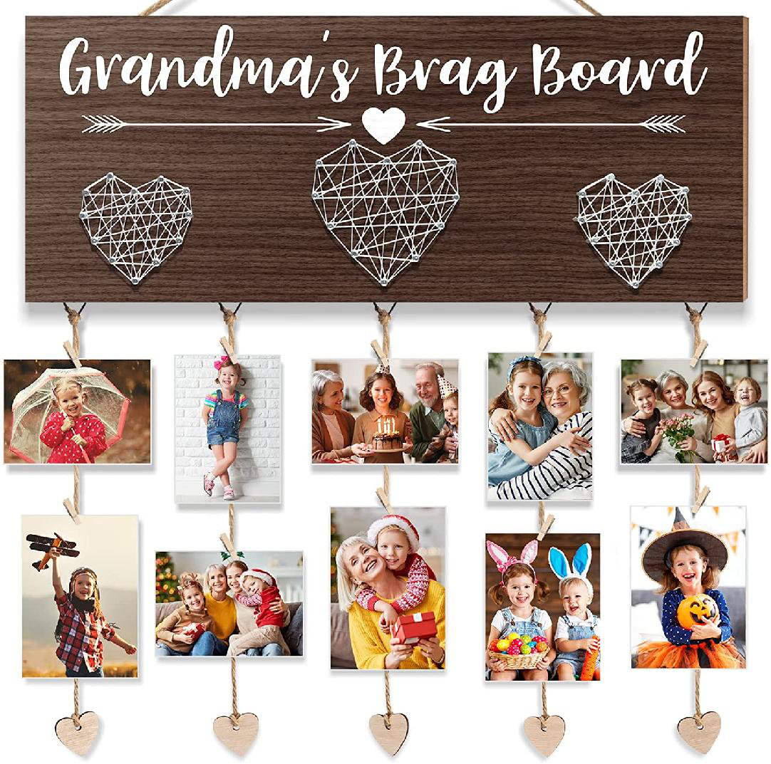 We Love Our Grandma Photo Picture Frame Mothers Day Gifts Birthday Xmas Granny 