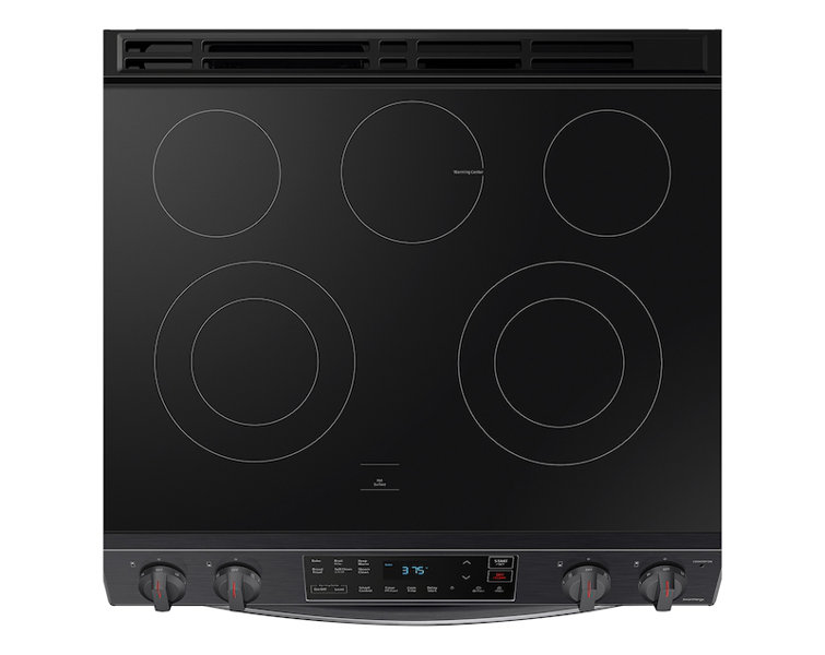 drop in electric range top