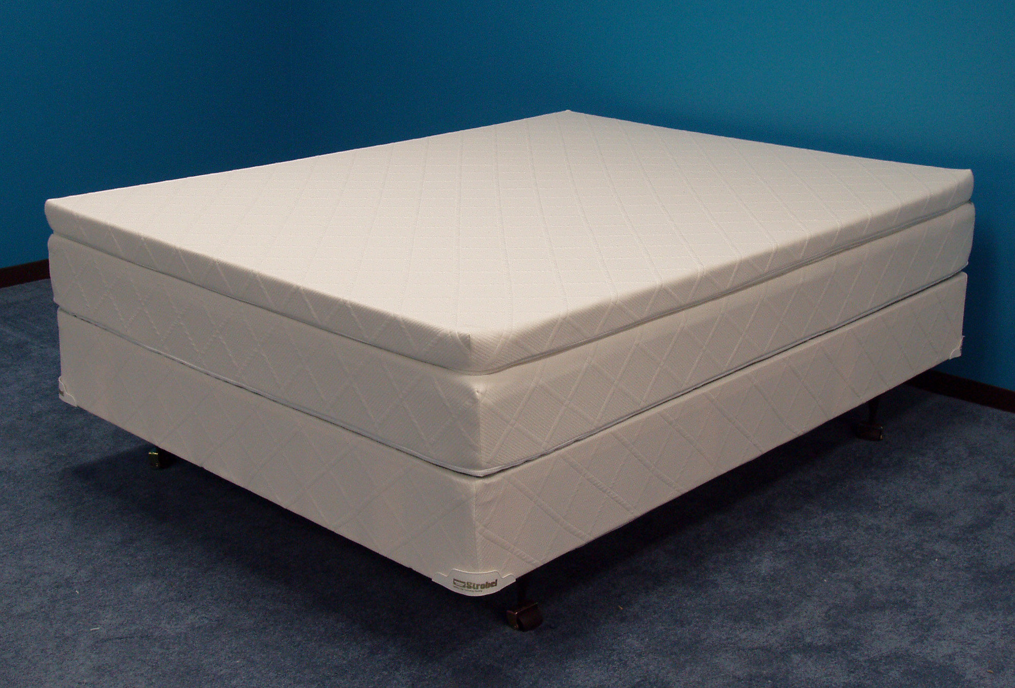Strobel Technologies Winners Real Quiet 3in Memory Foam Pillowtop