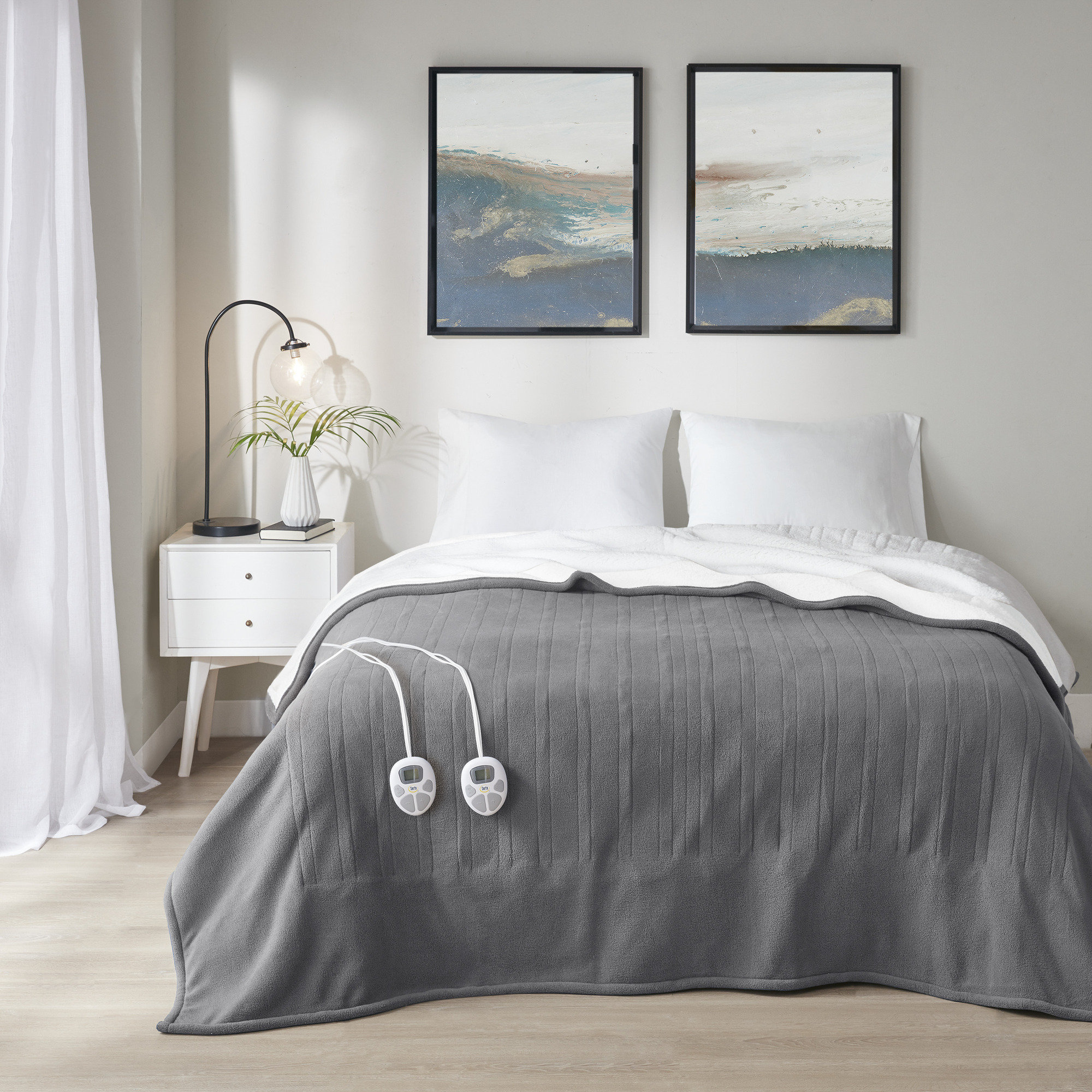 queen size heated blanket