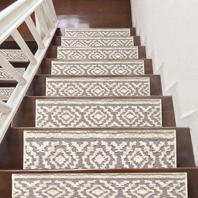 Long Light Grey Stairway Carpet Rugs For Up The Centre Of Stairs Staircase Rug 