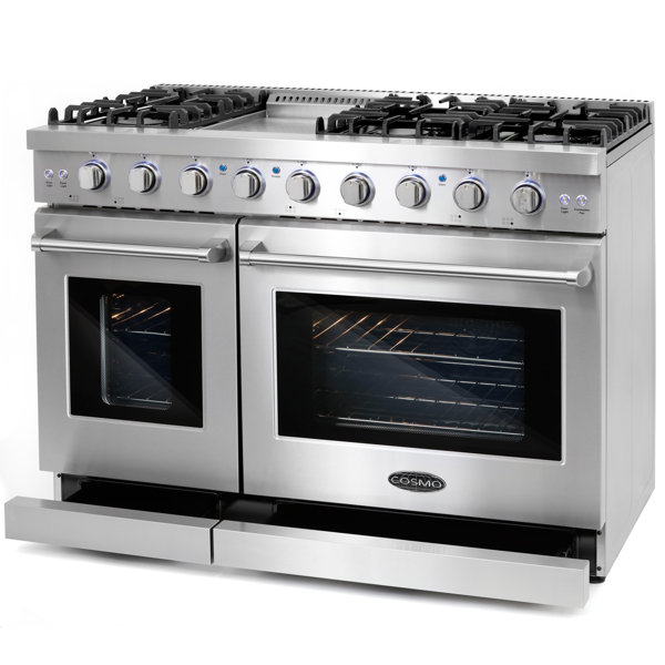 new double oven range