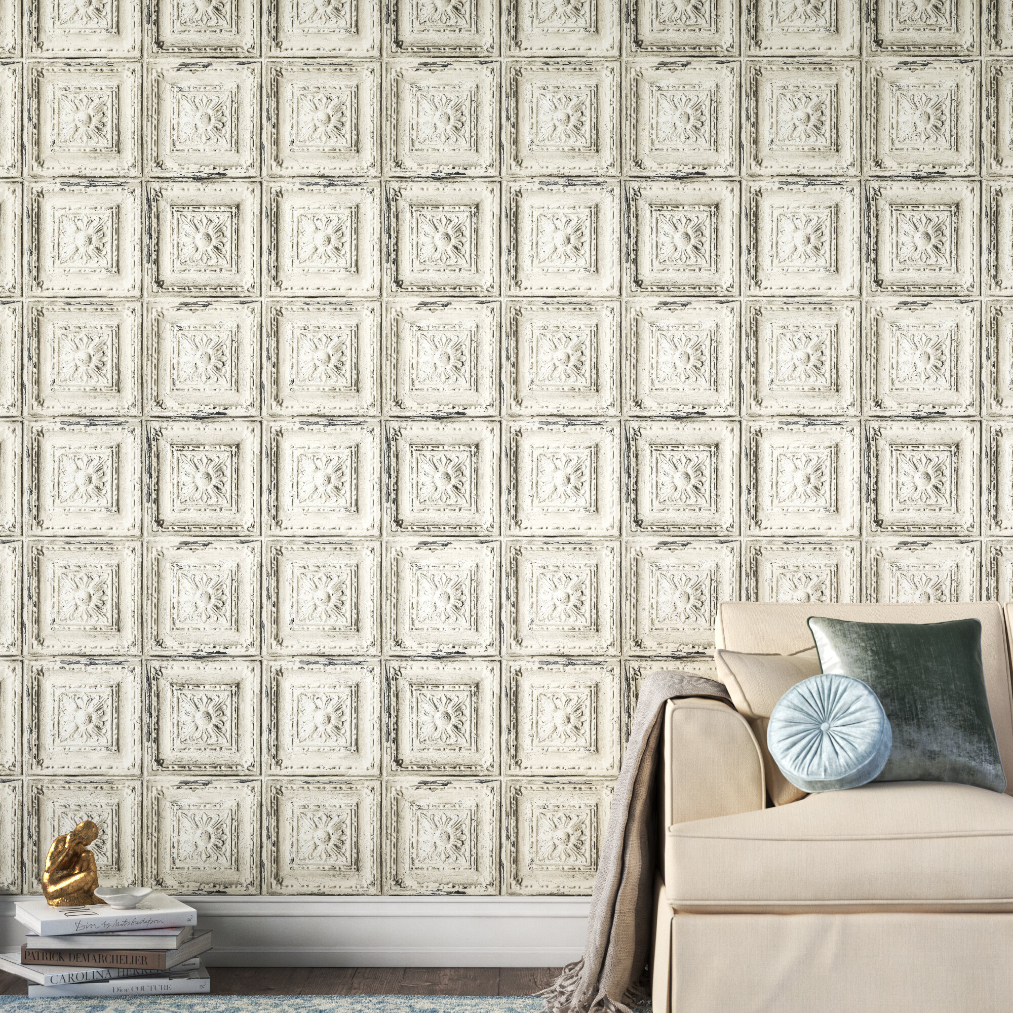 Kelly Clarkson Home Mary Louise Peel & Stick Wallpaper & Reviews | Wayfair