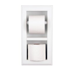 Tissue Paper Holder #49670 Astor Satin Nickel Recessed Toilet 