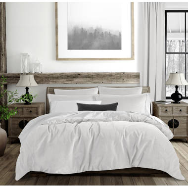 Jimi Duvet Cover Set Everly Quinn Size: Twin/Twin XL Duvet Cover + 1 Sham, Color: Pearl