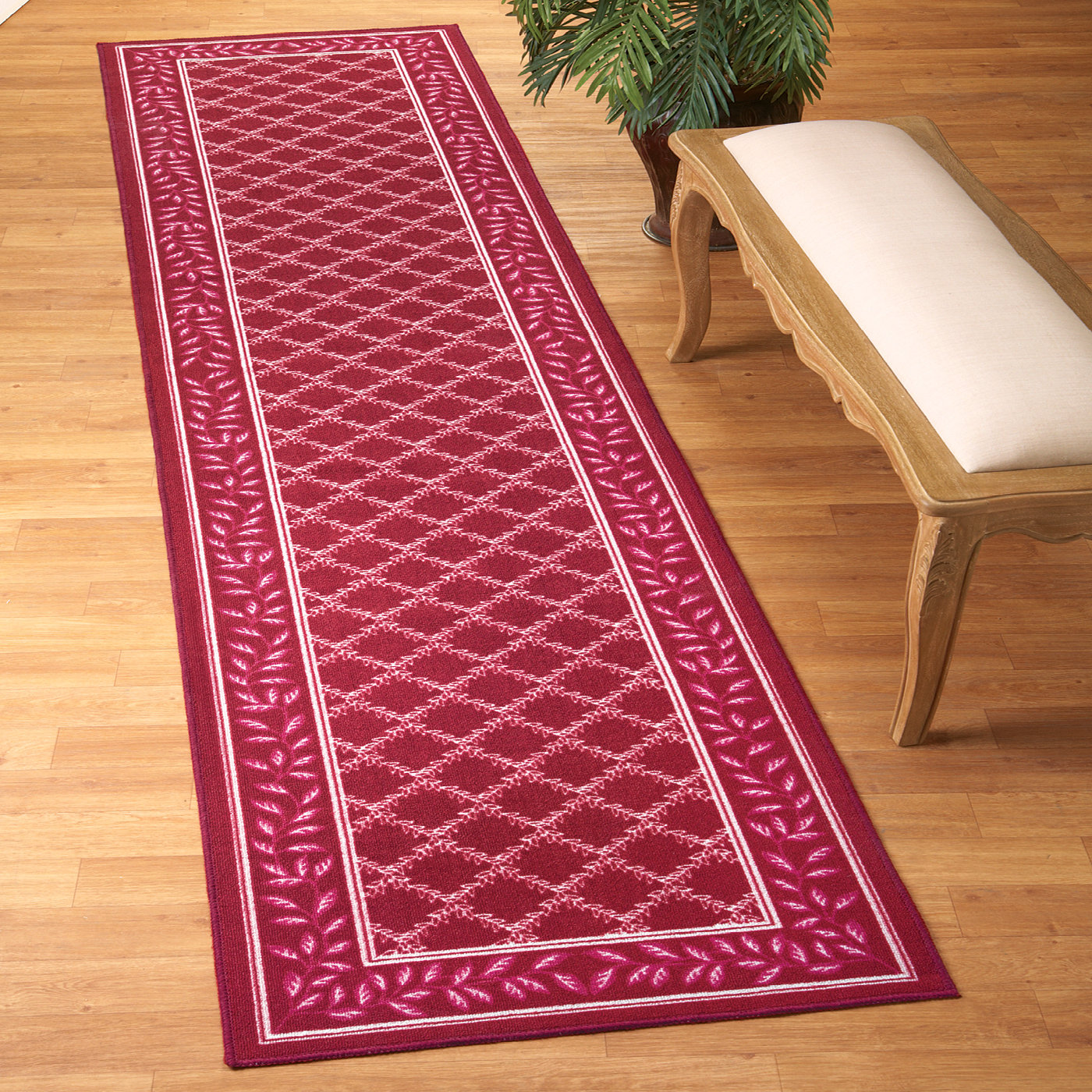 Winston Porter Bem Flatweave Burgundy Rug Wayfair