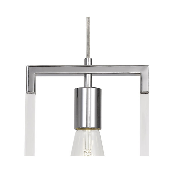 Metro Lane Boggess Geometric Rectangle Pendant | Wayfair.co.uk