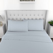 Details about   Hotel Collection Bed Fitted Sheet Grey 100% Cotton 600 TC Drop Pocket 6"-24" 