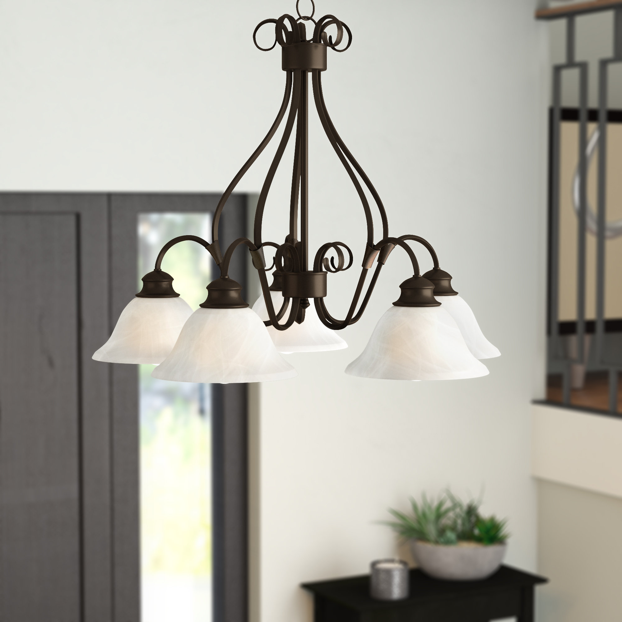 Darby Home Co Ambrose 5 - Light Dimmable Classic / Traditional