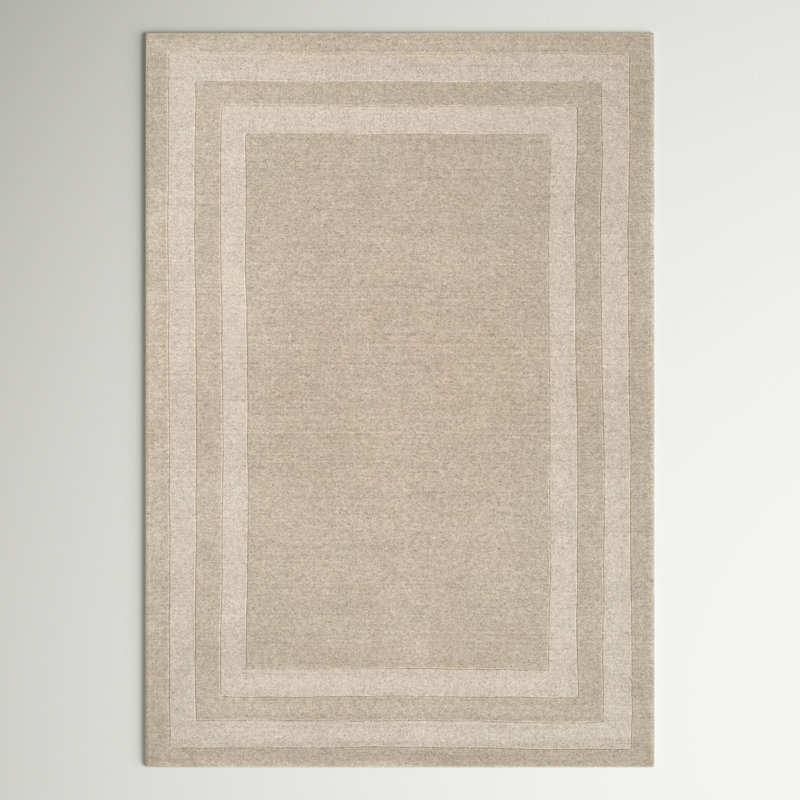 Sand & Stable Pierson Handmade Oatmeal/Beige Rug & Reviews | Wayfair