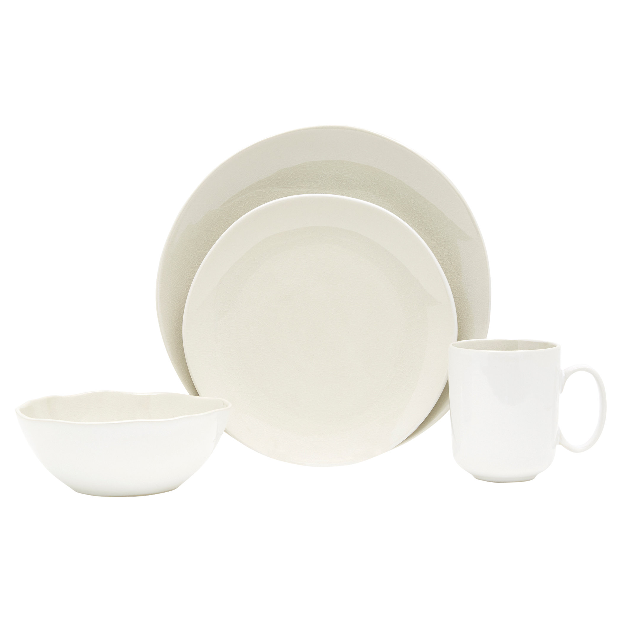 Baum Ceramic Dinnerware Set of 16 Wayfair