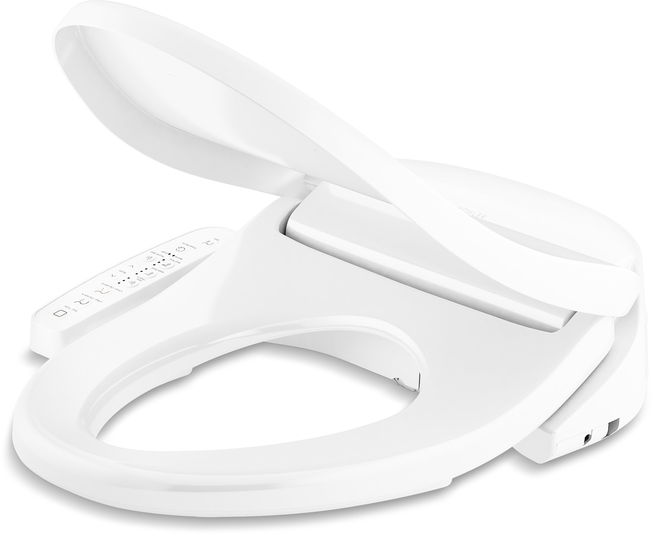 Kohler Purewash E580 RoundFront Bidet Toilet Seat Wayfair