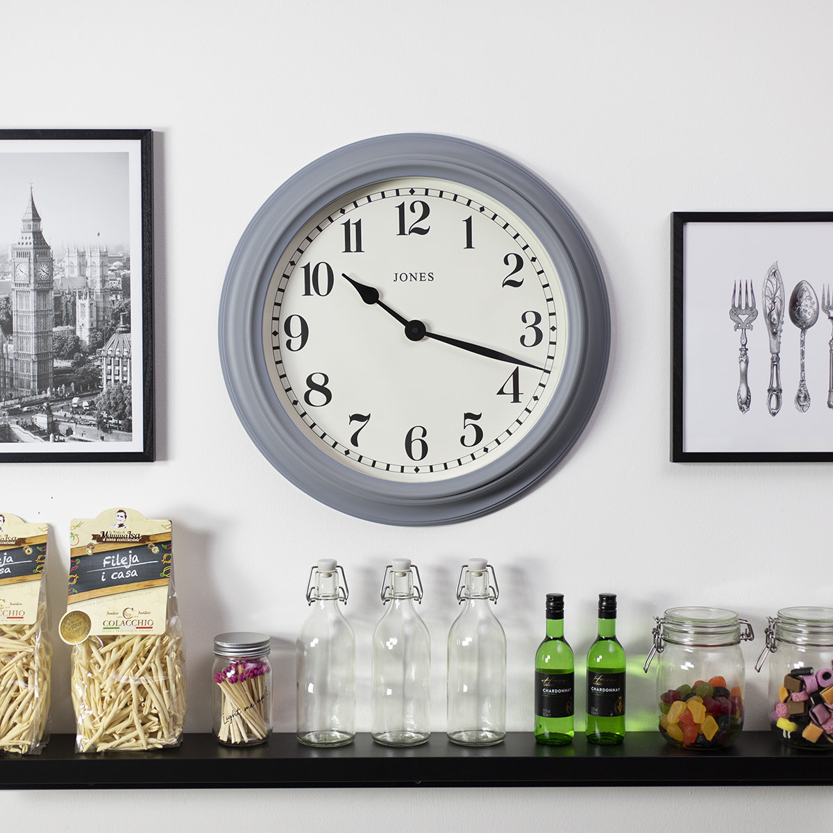 Jones Clocks Opera Acrylic Wall Clock & Reviews Wayfair.co.uk