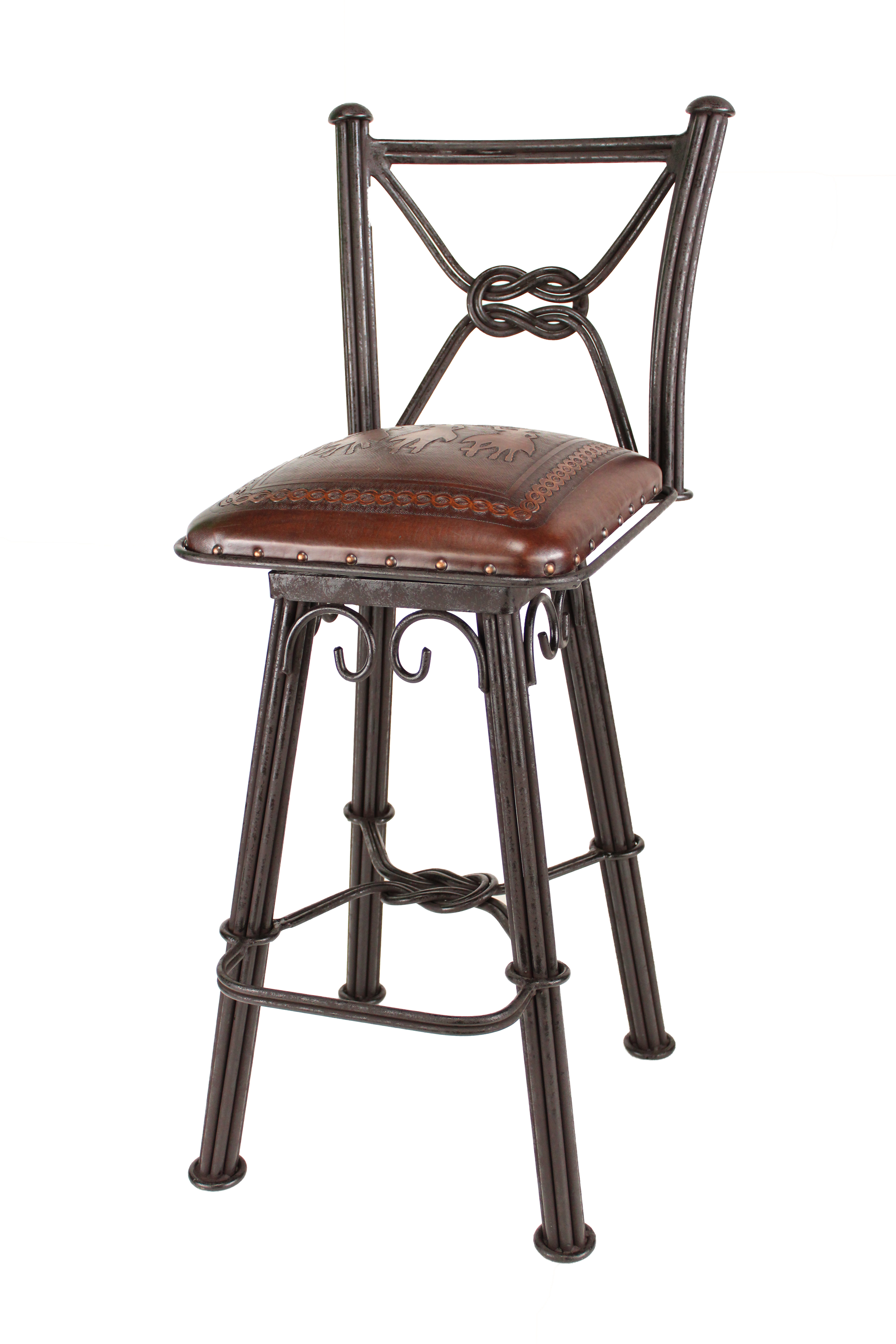 Williston Western Bar Stool Wayfair