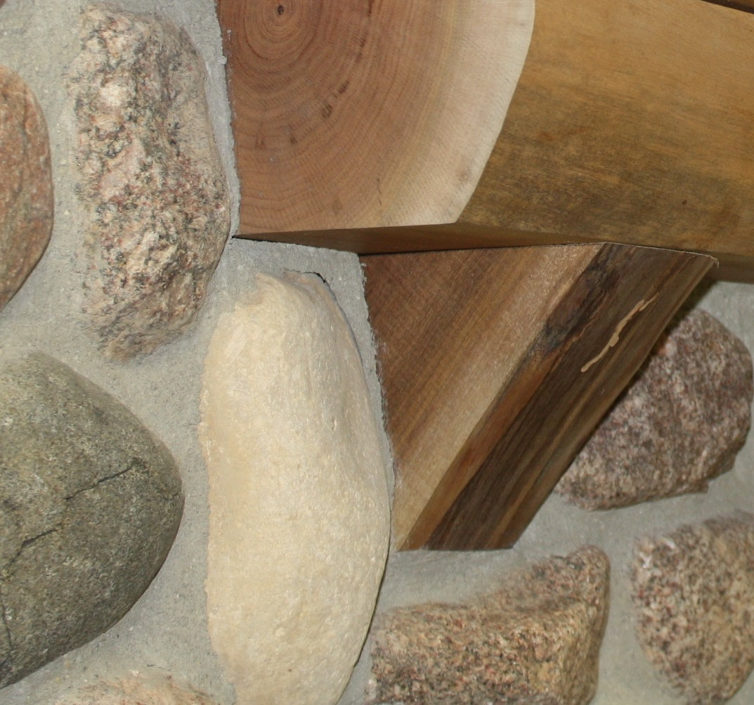 Kettle Moraine Fireplace Mantel Natural Corbel in Walnut & Reviews