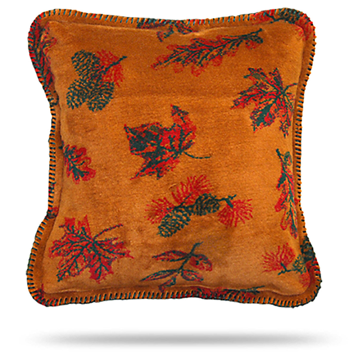 August Grove® Myer Falling Leaves Throw Pillow Wayfair
