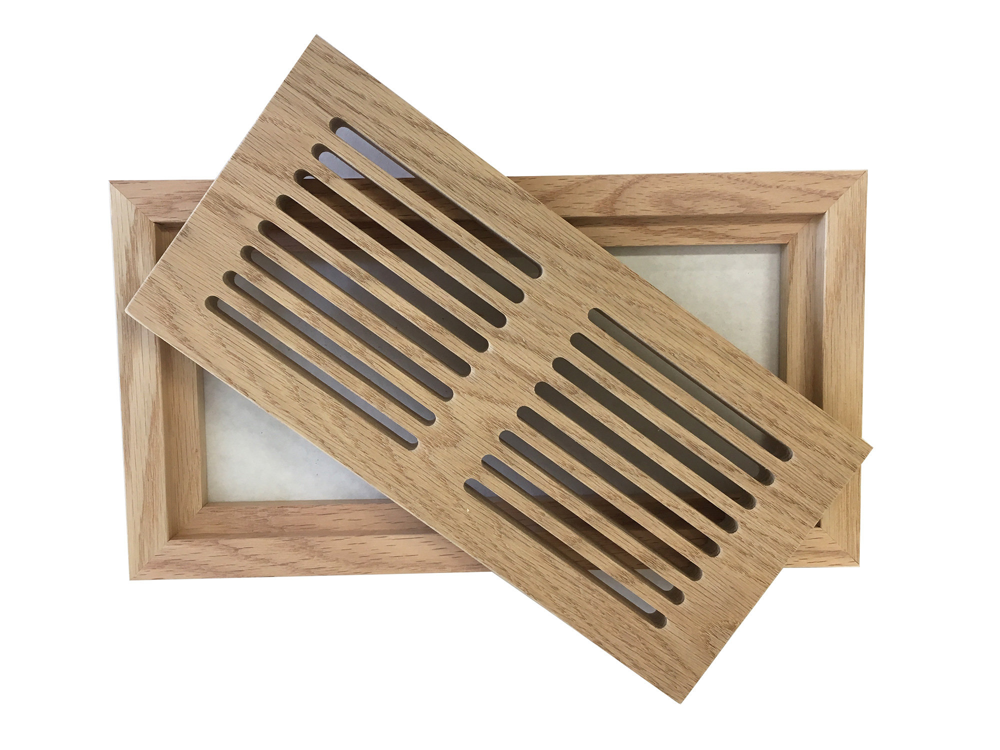CAPE COD AIR GRILLES CORPORATION Hardwood Vent Floor Register Flush