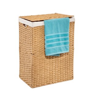 5 PCS Round Storage Basket Seaweed Hamper Open Box Laundry Basket Bin Organizer 