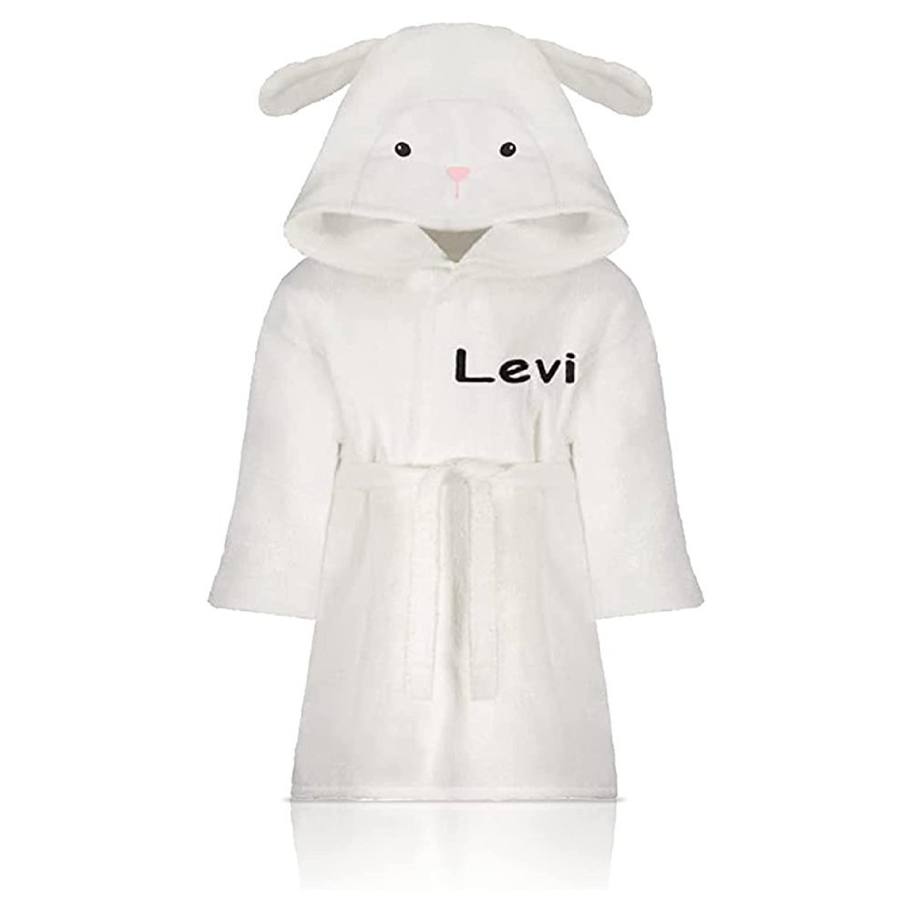 Zoomie Kids Adarian Ankle Bathrobe with Hood for Kids Wayfair