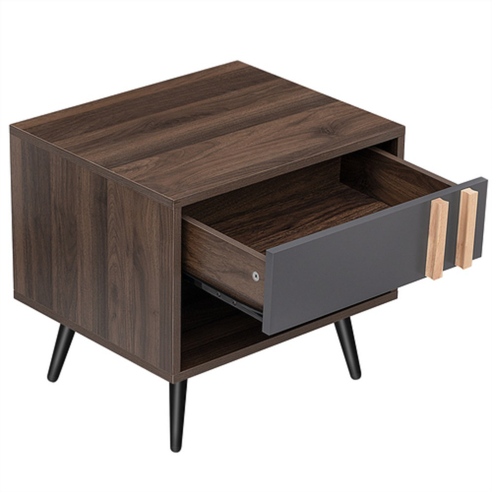Corrigan Studio® Retro Nightstand With Drawer Wayfair