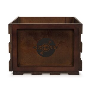 Large Wooden Apple Crate 2 Shelves Vintage Style Handmade Display Unit Brown 