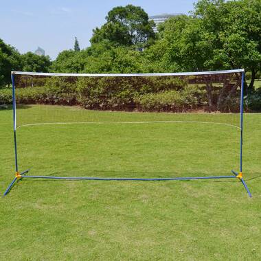 Details about   17FT Badminton Tennis Volleyball Net Set with Stand Carry Bag Balls Pickleball 