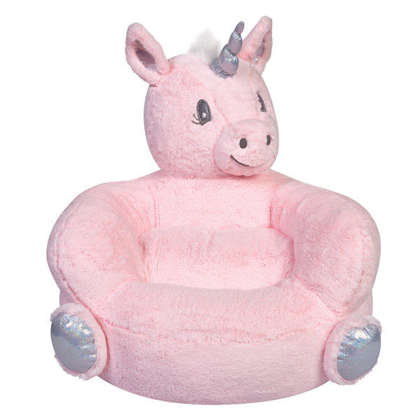 New Comfy Childrens Foldable Unicorn Moon Chair Seat Perfect For Their Room 