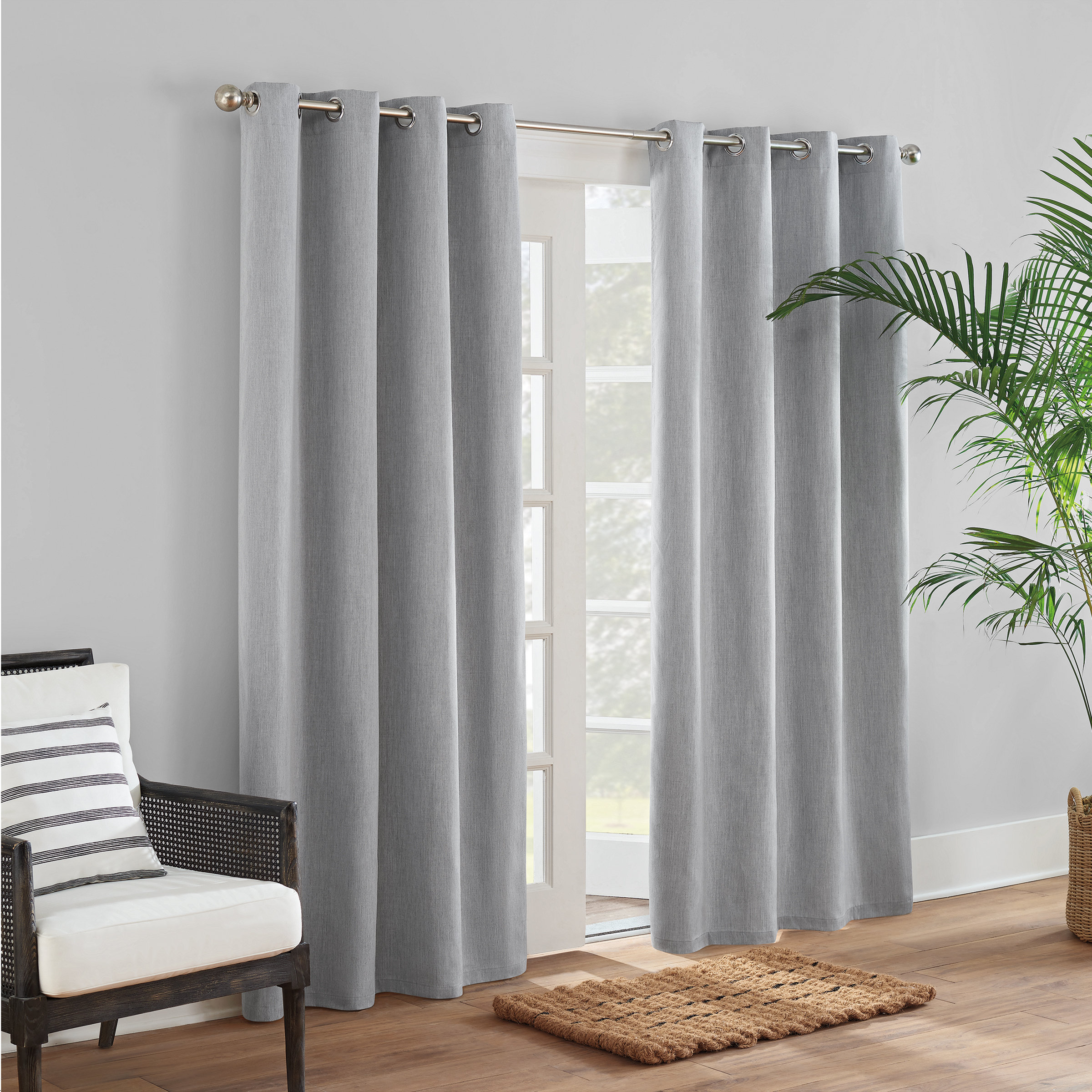 Keeco Synthetic SemiSheer Curtain Panel & Reviews Wayfair