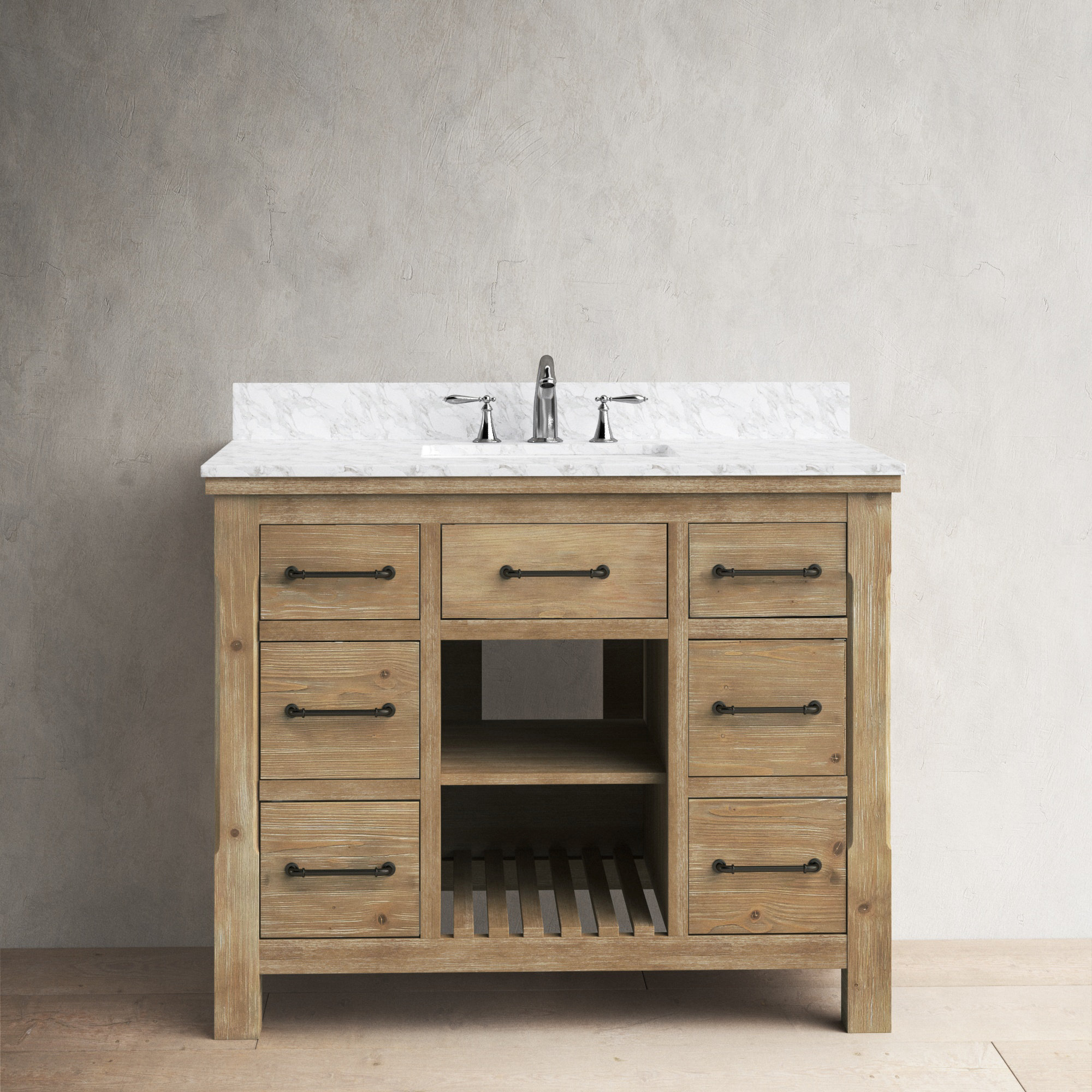 Birch Lane™ Sharice Eaddy 42" Single Bathroom Vanity Set & Reviews