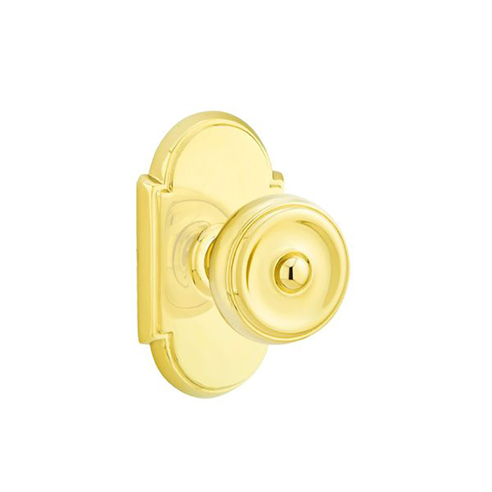 Emtek Waverly Keyed (Entry) Door Knob with Rosette Wayfair