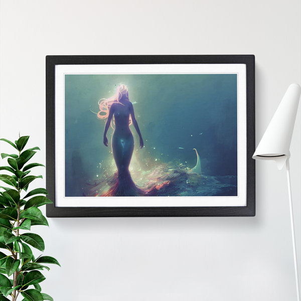 Maturi Fantastic Mermaid Abstract | Wayfair.co.uk