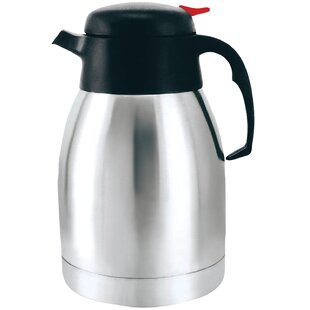 Coffee Carafe Lid with Black Regular Trigger for Steel Vac Coffee Carafes 