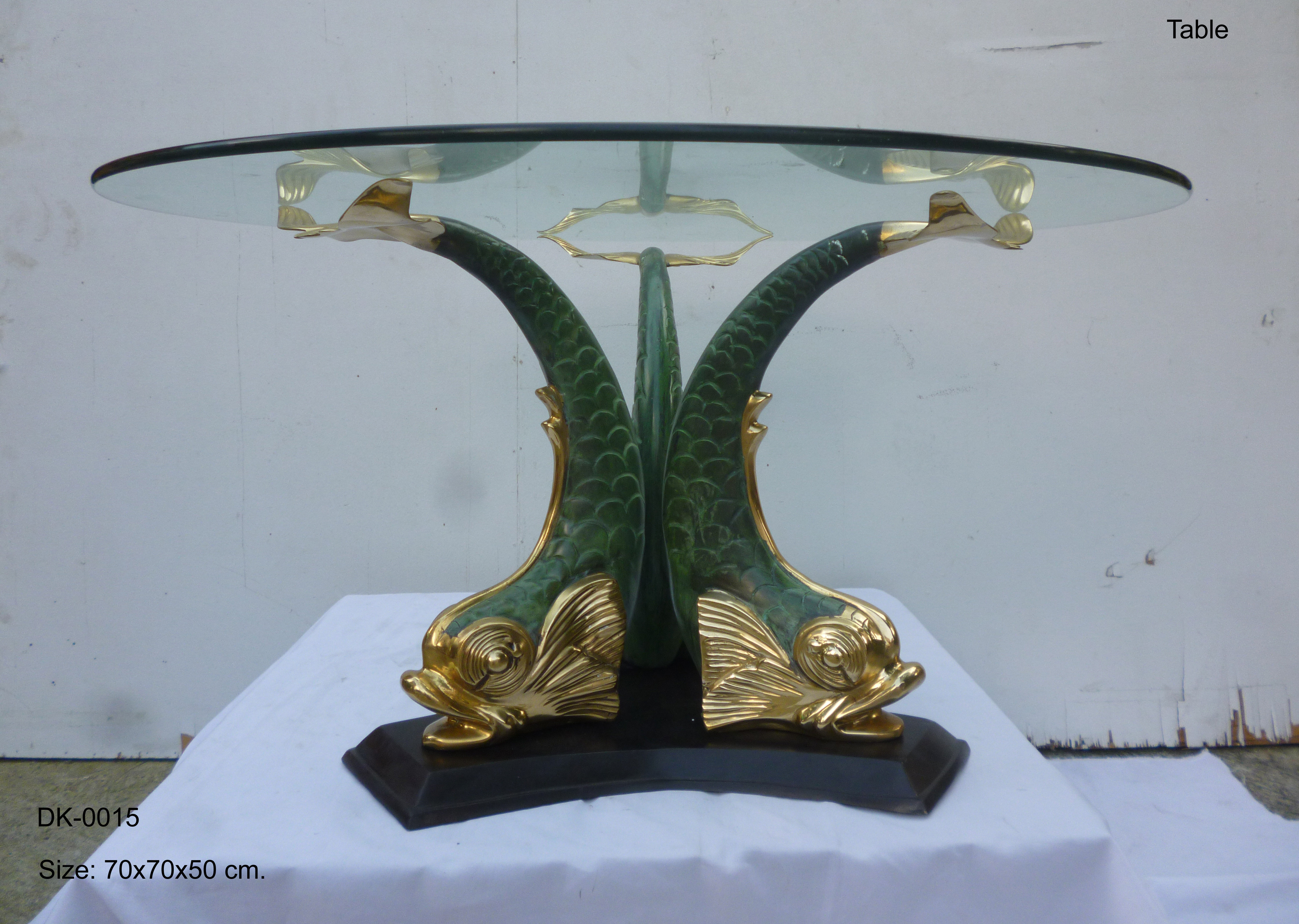 BRONZE & MORE Figurine Coffee Table Wayfair