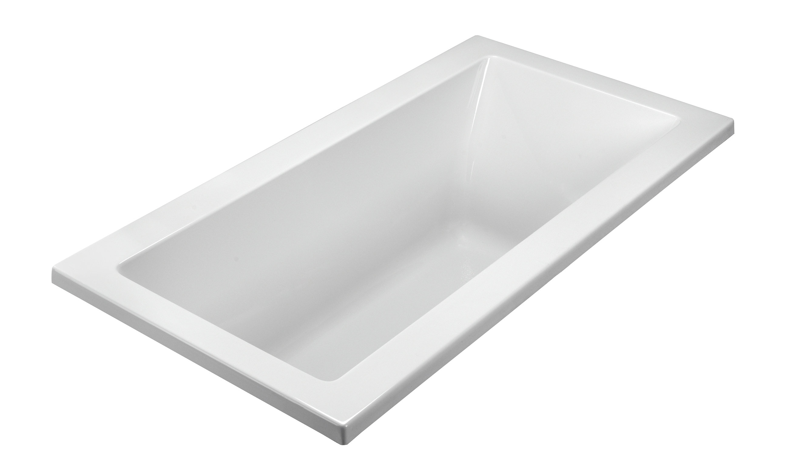 MTI Baths 60'' x 32'' Undermount Soaking Acrylic Bathtub Wayfair