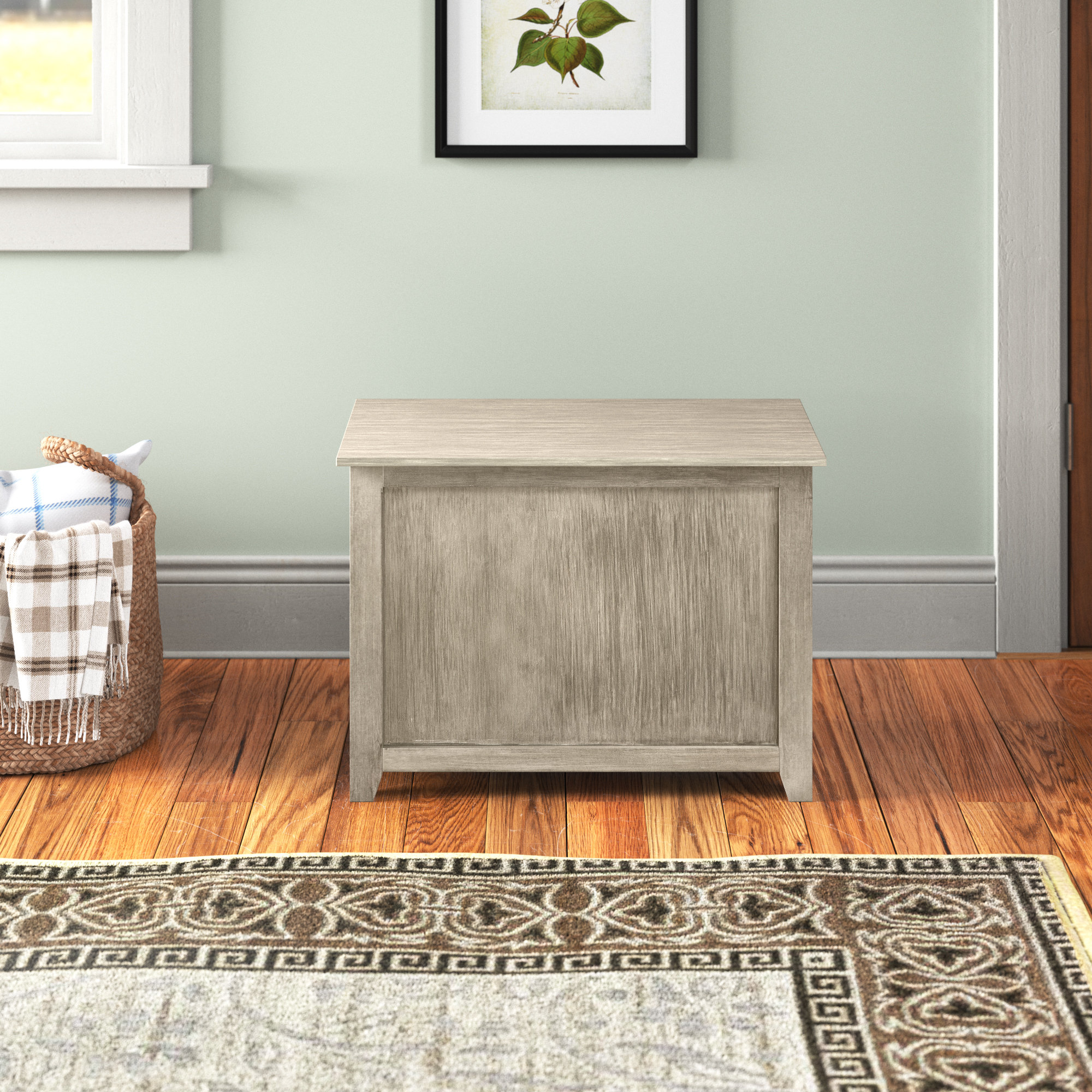 Andover Mills™ Avaline Wood Flip Top Storage Bench &amp; Reviews | Wayfair