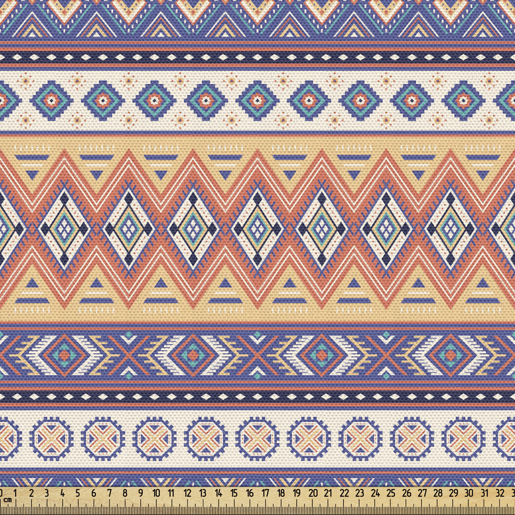 dam canal Harness East Urban Home Aztec Fabric By The Yard, Repetitive Mexican Inspired  Ornamental Lines Art, Decorative Fabric For Upholstery And Home  Accents,Multicolor | Wayfair