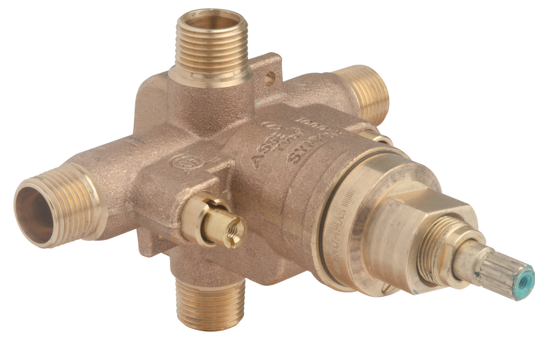 Symmons Temptrol Symmons Pressure Balancing Tub and Shower Mixing Valve