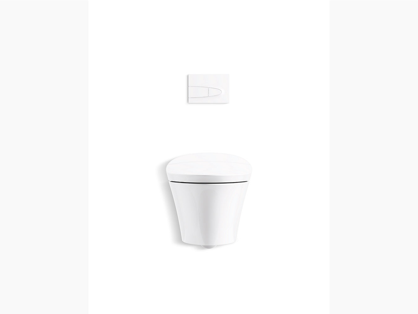 Kohler Veil® Wall Hung Intelligent Toilet & Face Plate Perigold