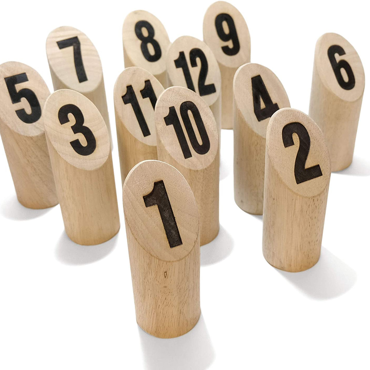 Yard Games Burned Hardwood Outdoor Scatter Toss Target Lawn Game Skittles  Set & Reviews - Wayfair Canada