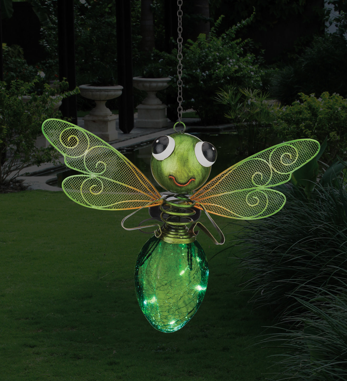 Regal Art & Gift 13" Solar Powered Outdoor Hanging Light Wayfair