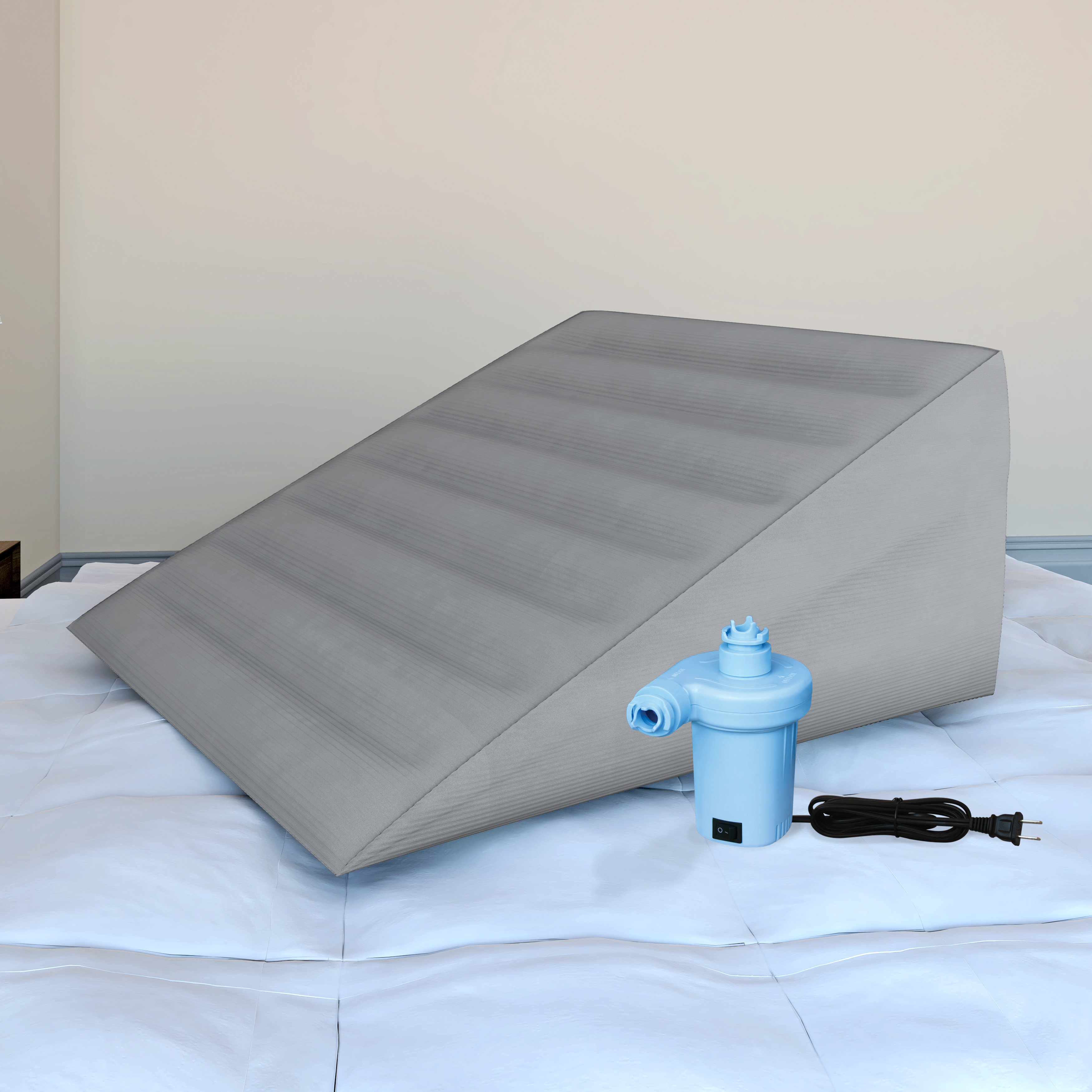 Thomasville Dual Chamber Inflatable and Adjustable Air Wedge Pillow